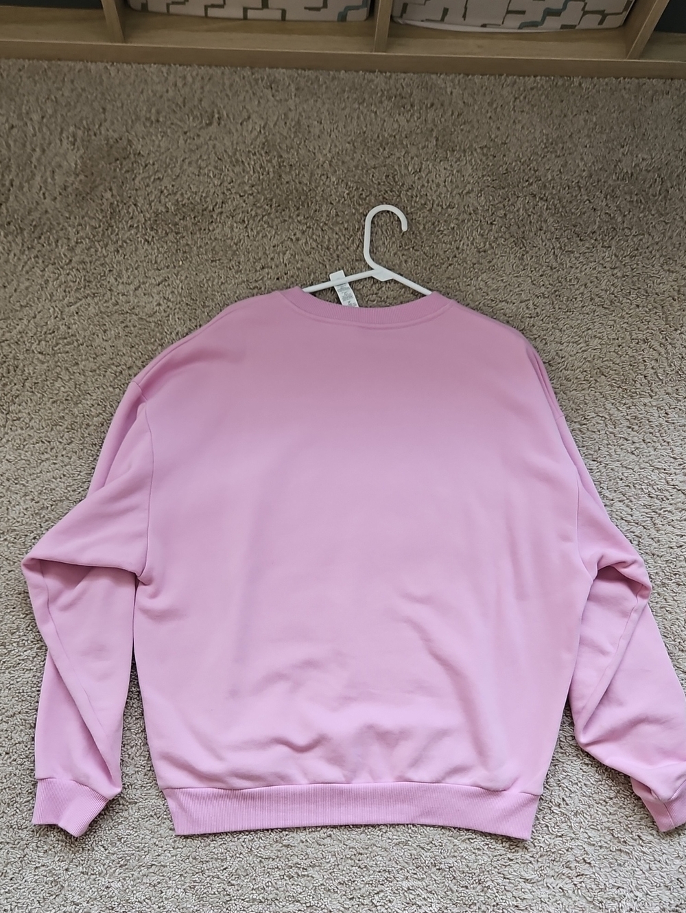 ALO Accolade Candy Heart Pink Sweatshirt Medium - Picture 5 of 5